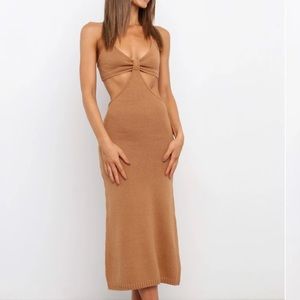 Petal and Pup Midi Dress